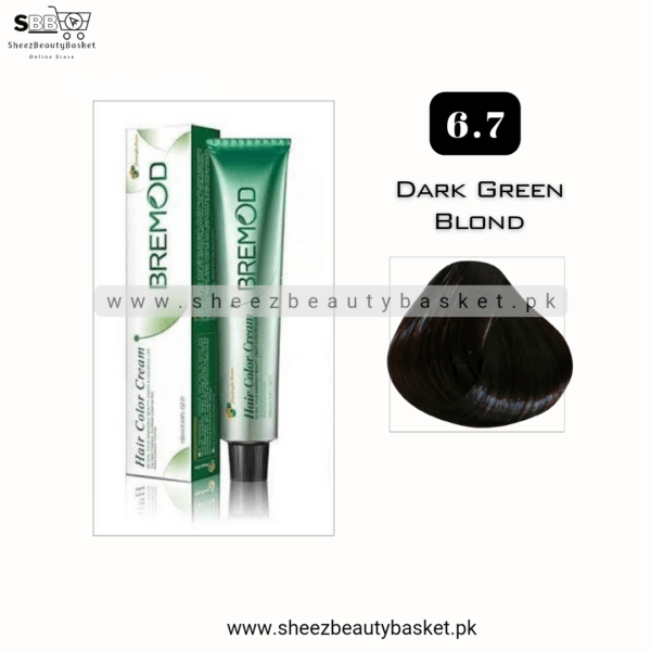 Dark Green Blond 6.7