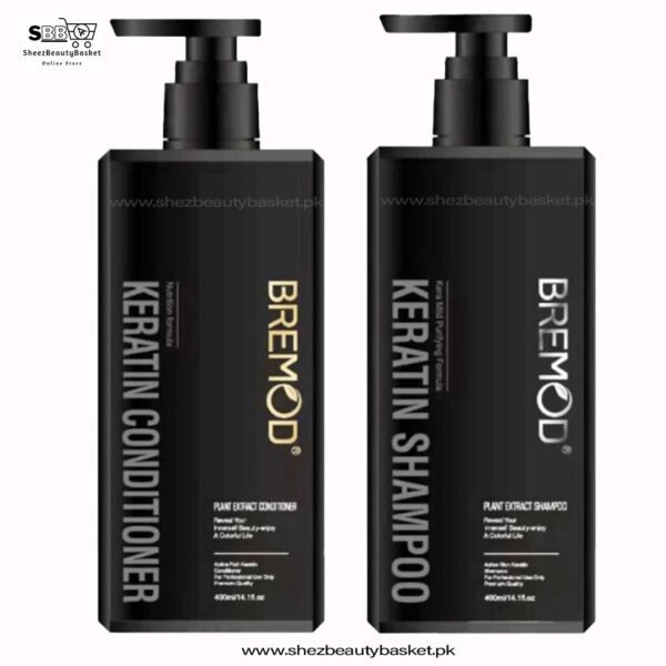 Bremod keratin shampoo and conditioner