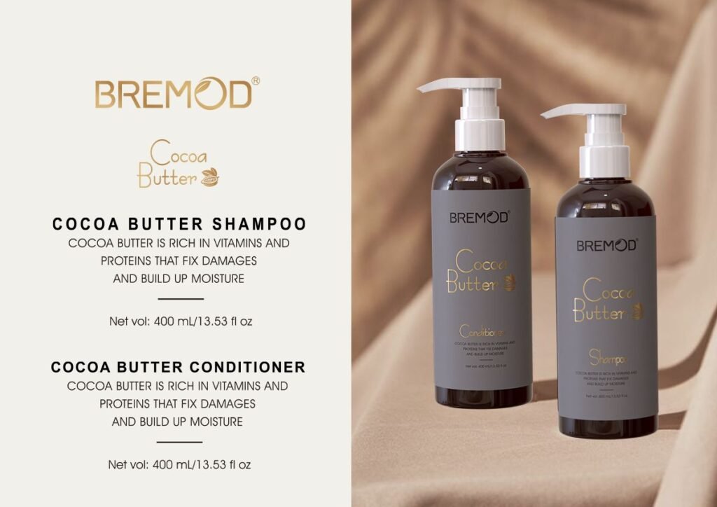 Bremod Cocoa Butter Shampoo and conditioner